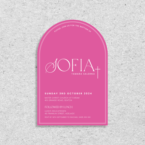 Classic meets Modern - Digital Invitation