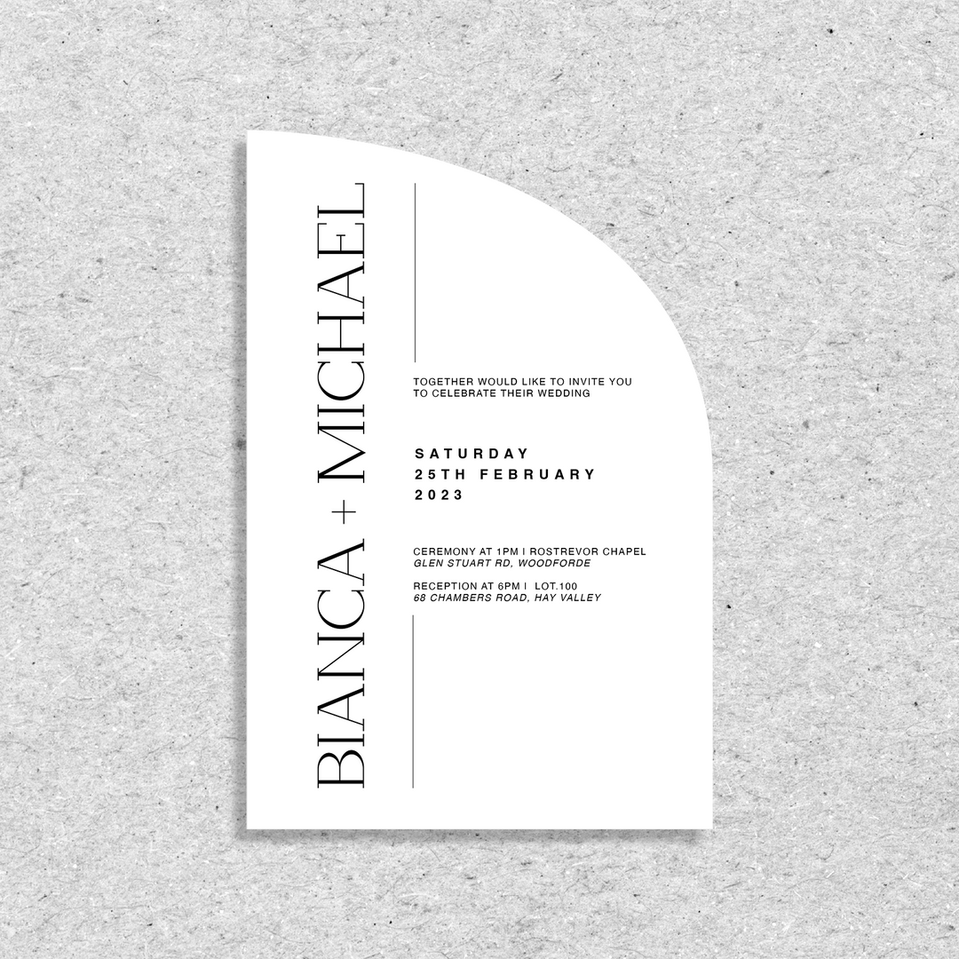 Make a Statement - Invitation – madebyjdesigns