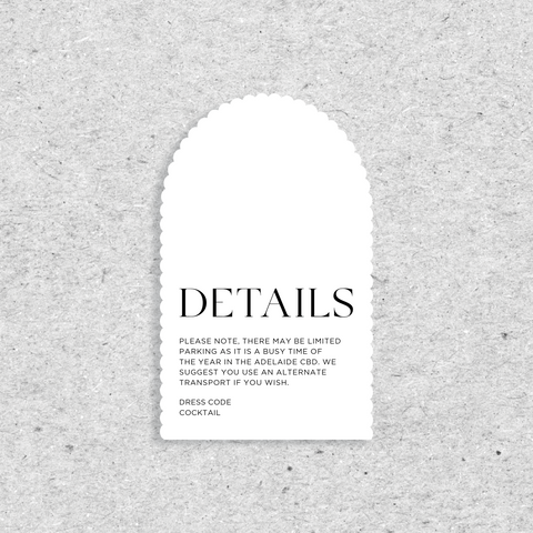 Initial Love- Details Card