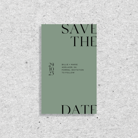 Initial Love - Save the Date