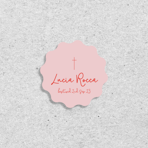 Lucia - Candle Label