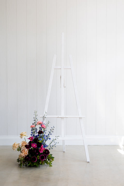 White Easel