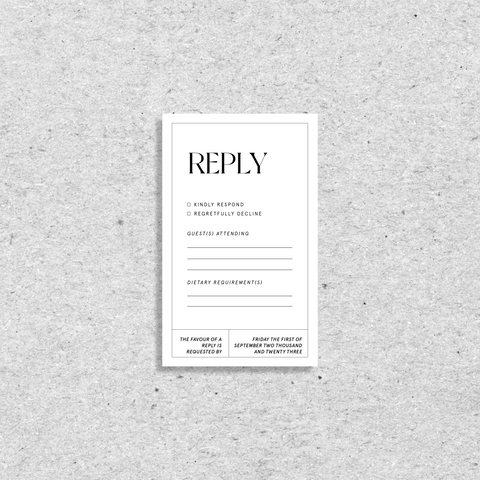 Newyork - RSVP