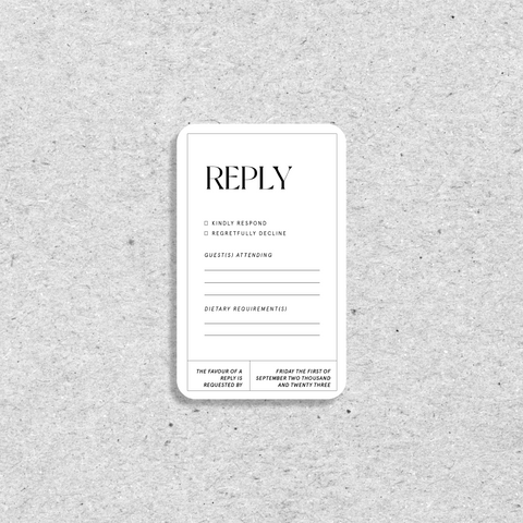 Newyork - RSVP