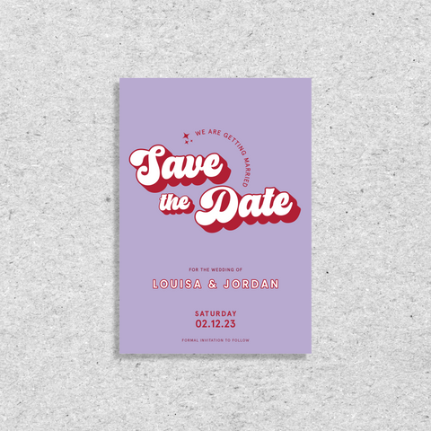 In Wonderland - Save the Date